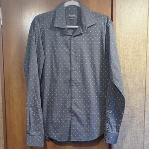 Van Heusen Charcoal Button Down Shirt